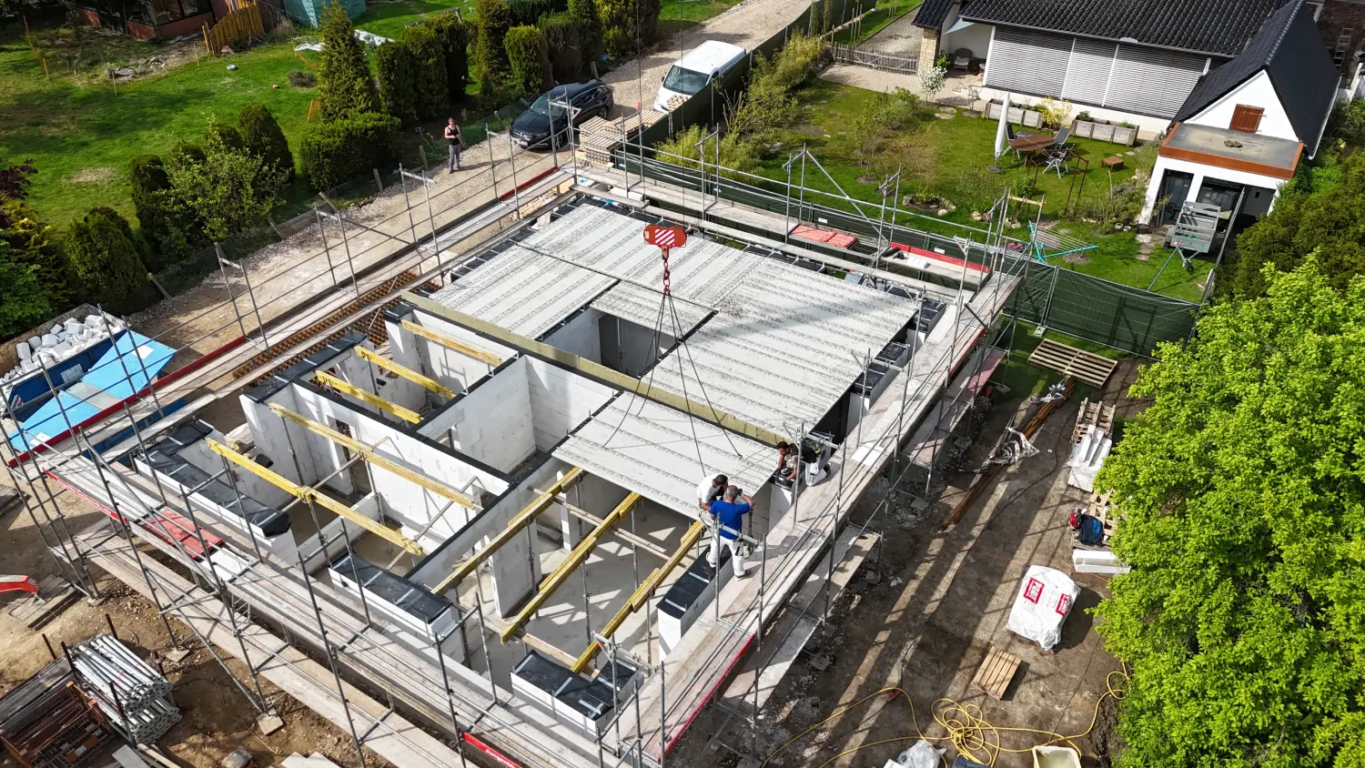 Haus im Bau GARABAG